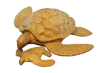 Turtle (Natural finish) - Large