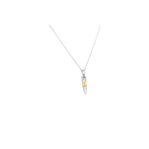 Two Tone Bullet Ash Pendant - Image 3