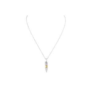 Two Tone Bullet Ash Pendant - Image 2