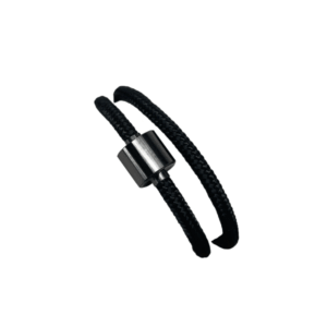 Barrel Bracelet Cord Black / Barrel Black Large