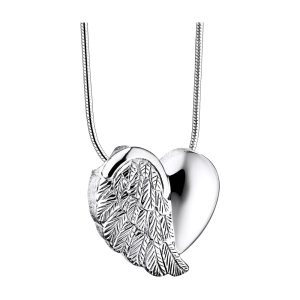 Love Wings (Silver) Ash Pendant