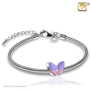 Treasure Lavender Wings of Hope Bead