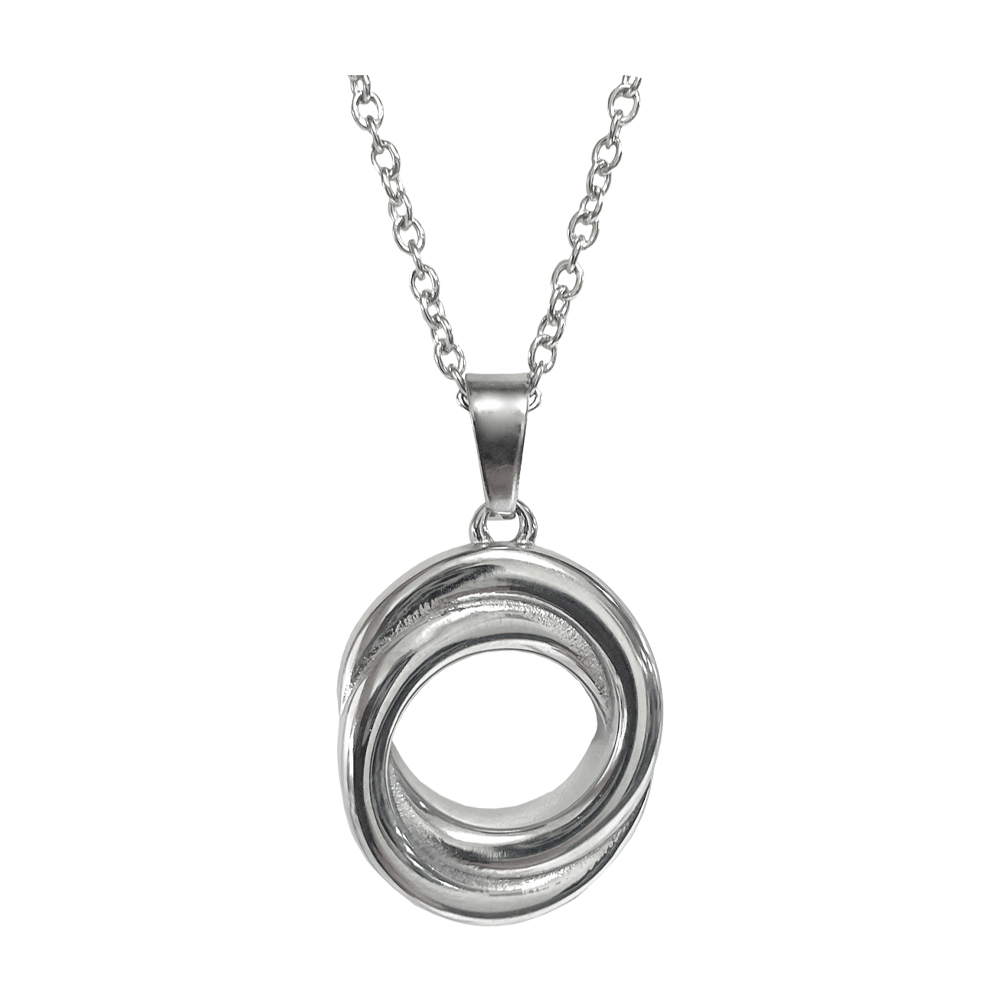 Circular Knot Ash Pendant