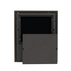 14? X 11? Frame Urn BLACK with Quote and Keepsake Hook - Image 4