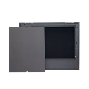 20? X 16? Frame Urn BLACK with Quote and 2 Keepsake Hooks - Image 5