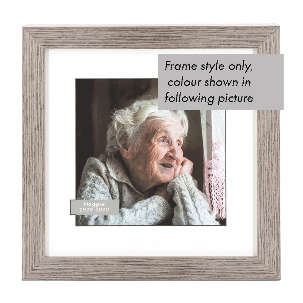 8? X 8? Frame Urn BLACK