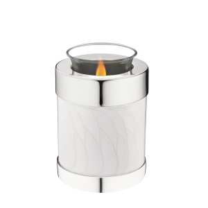Blessings Pearl Silver Tealight
