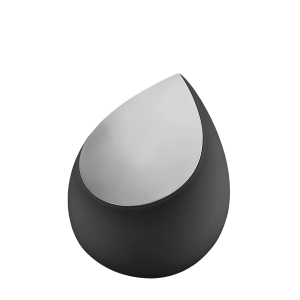 Drop Black Brushed Pewter Keepsake