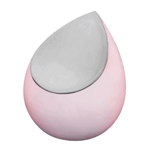 Drop Child Pink Brushed Pewter Medium