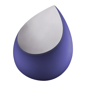 Drop Navy Brushed Pewter Adult