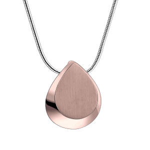 Drop Rose (Gold) Ash Pendant