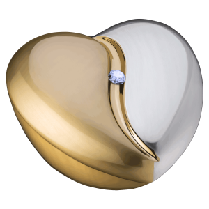 HeartFelt Brushed Gold Adult