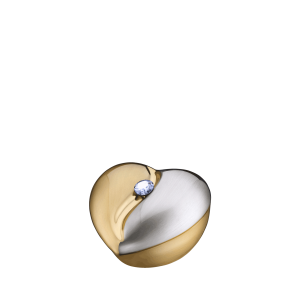 HeartFelt Brushed Gold Keepsake