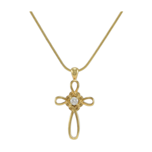 Infinity Cross Bronze