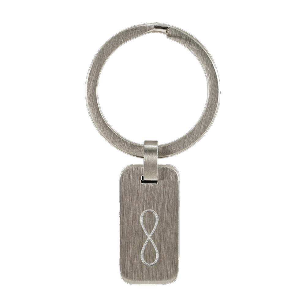 Pewter Keyring Infinity