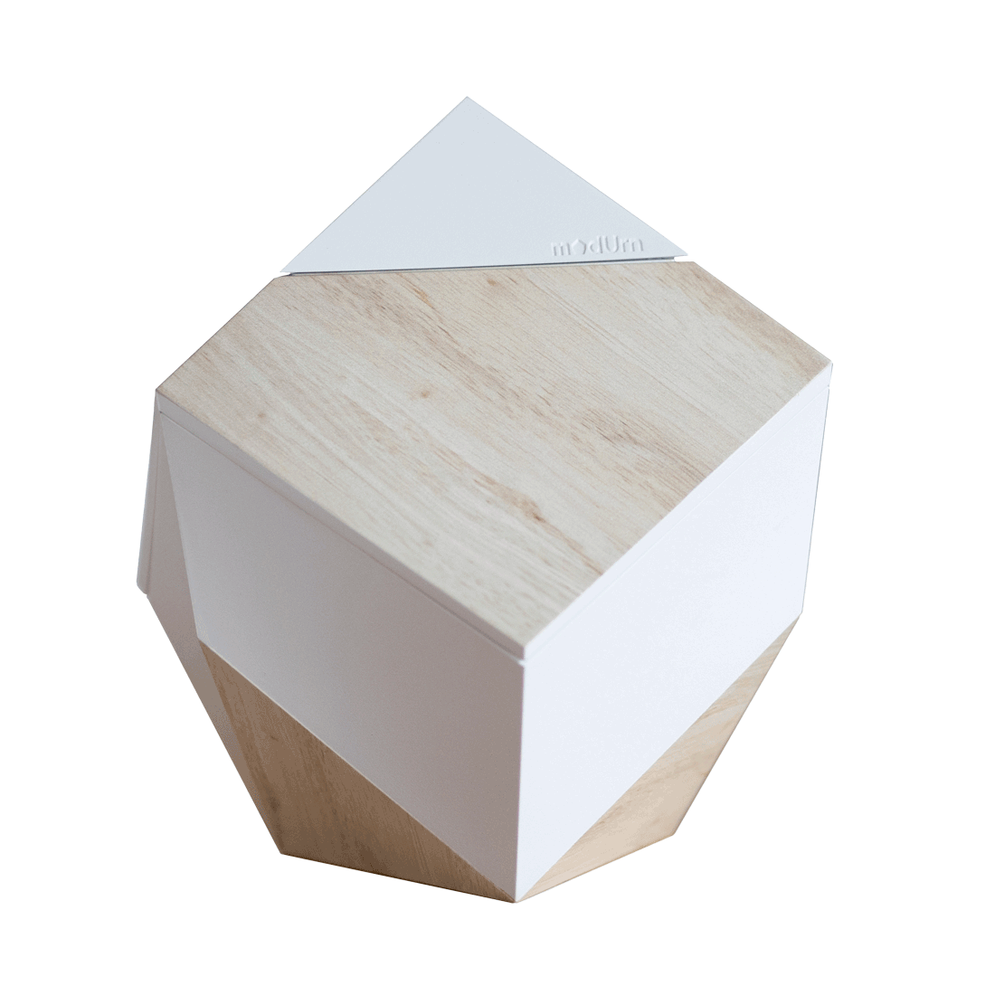 Premium White Wood Print