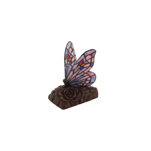 Purple Butterfly Lamp LED Keepsake