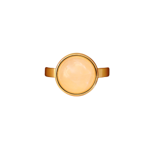 Rose Quartz Ring Gold 17mm - Image 2