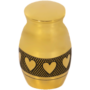 Miniature Heart Gold Token