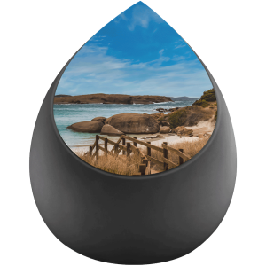 Drop Ocean UV Black / Brushed Pewter Adult