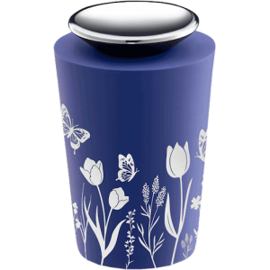 Crescent Tall Flora Navy Keepsake