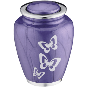 Serenity Butterflies Purple Keepsake