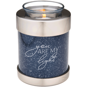 Speckled My Light Indigo Tealight
